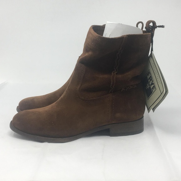 Frye Cara Short wood suede - Picture 2 of 4